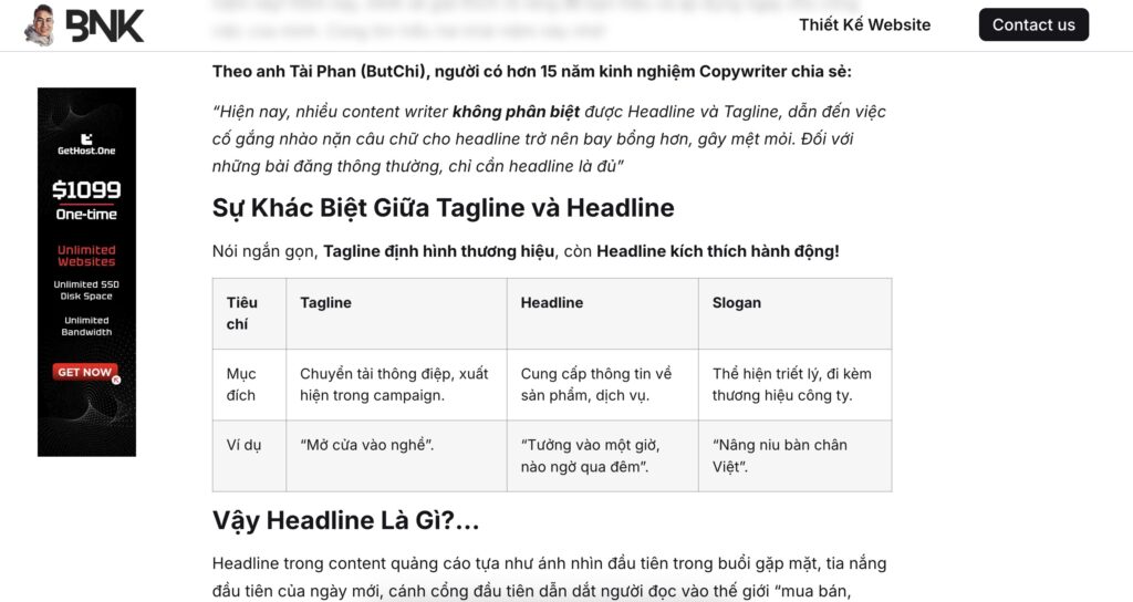 Google ưu tiên nội dung có cấu trúc rõ ràng