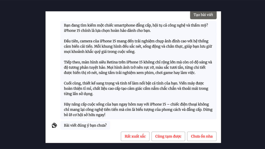 Kết quả prompt butchi