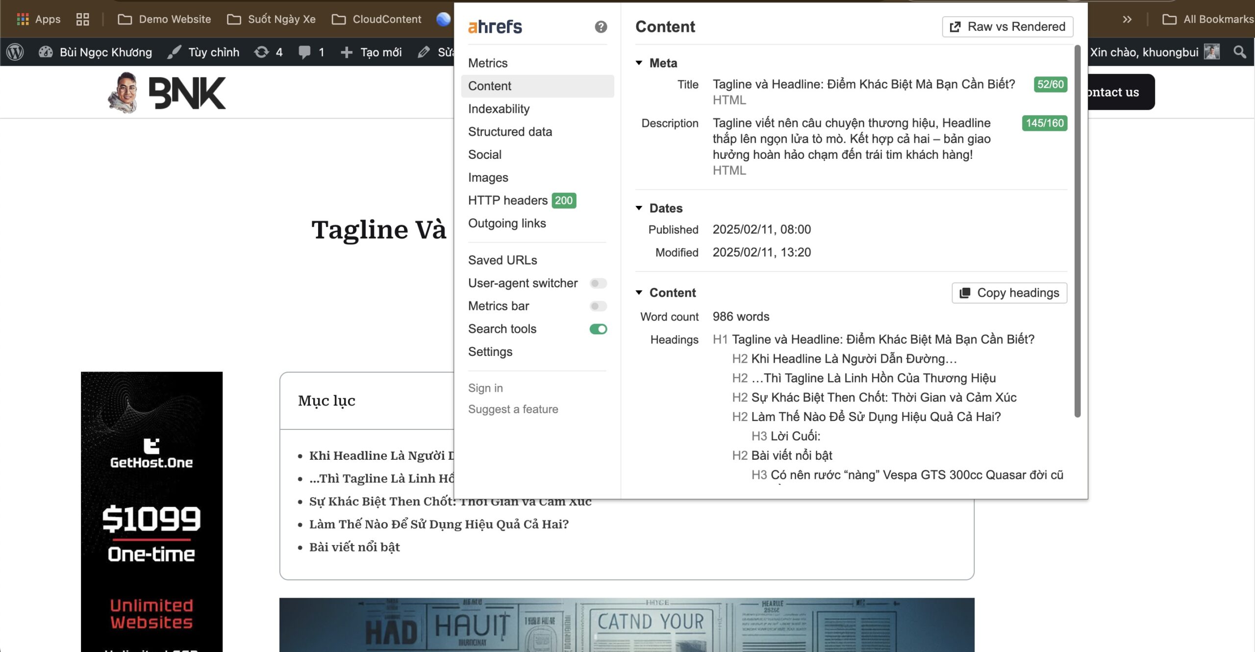 SEO Audit Website