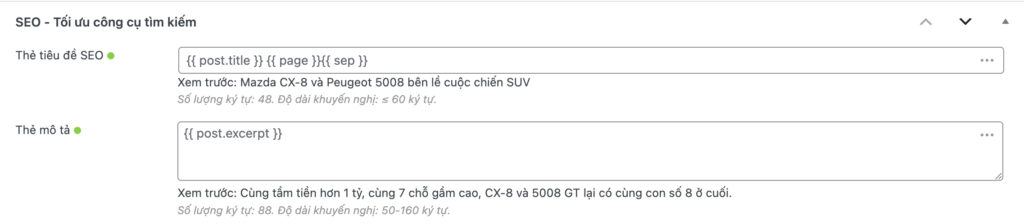 Tối ưu title và meta