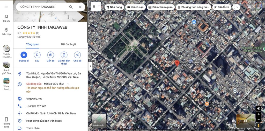 Kết quả SEO Google Business