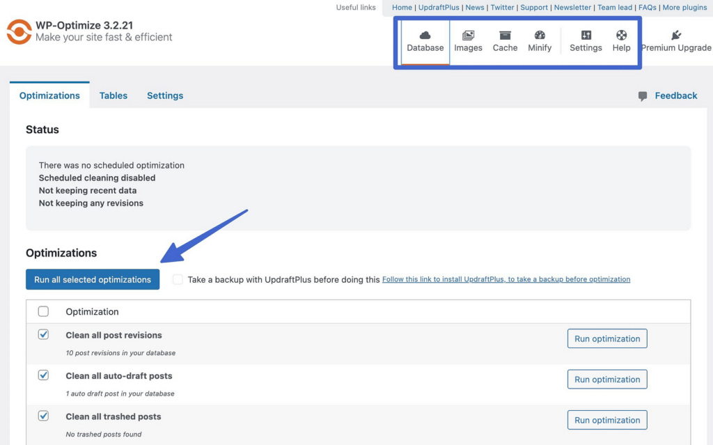 Cache generate wordpress