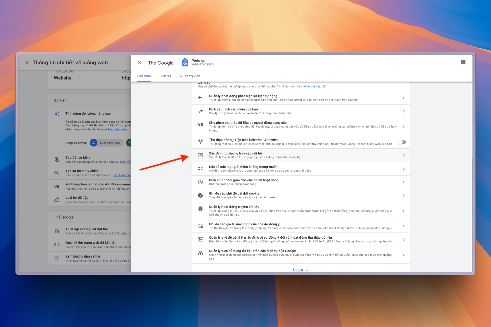 Xác định lưu lượng truy cập