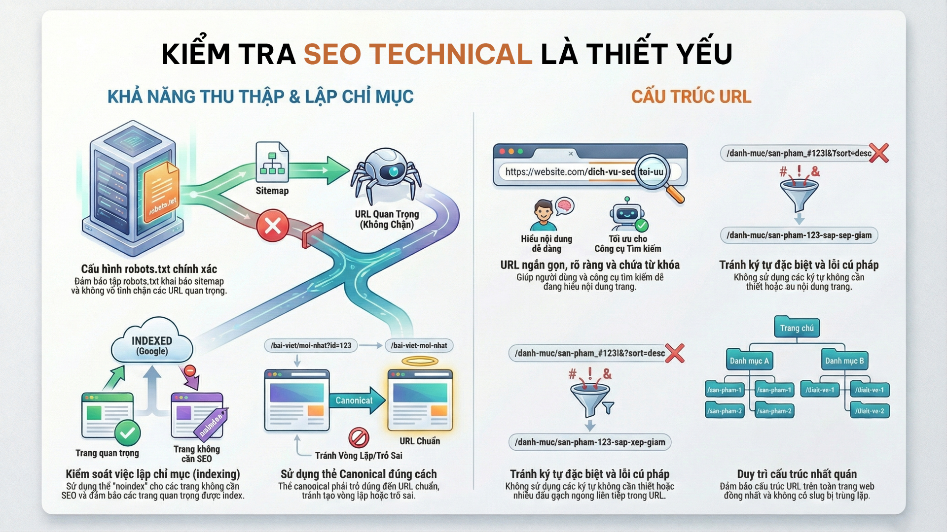 Kiểm tra SEO Technical