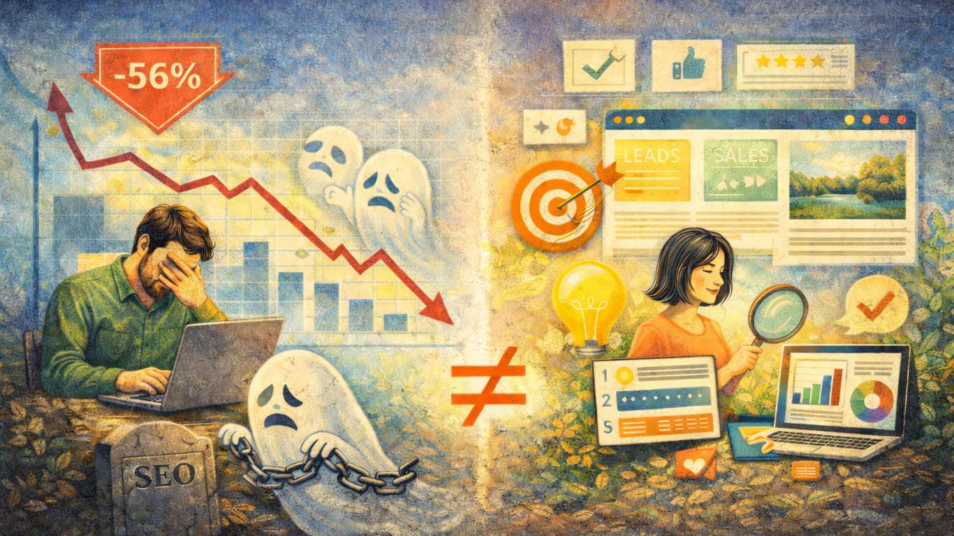 Traffic giảm không đồng nghĩa là SEO thất bại