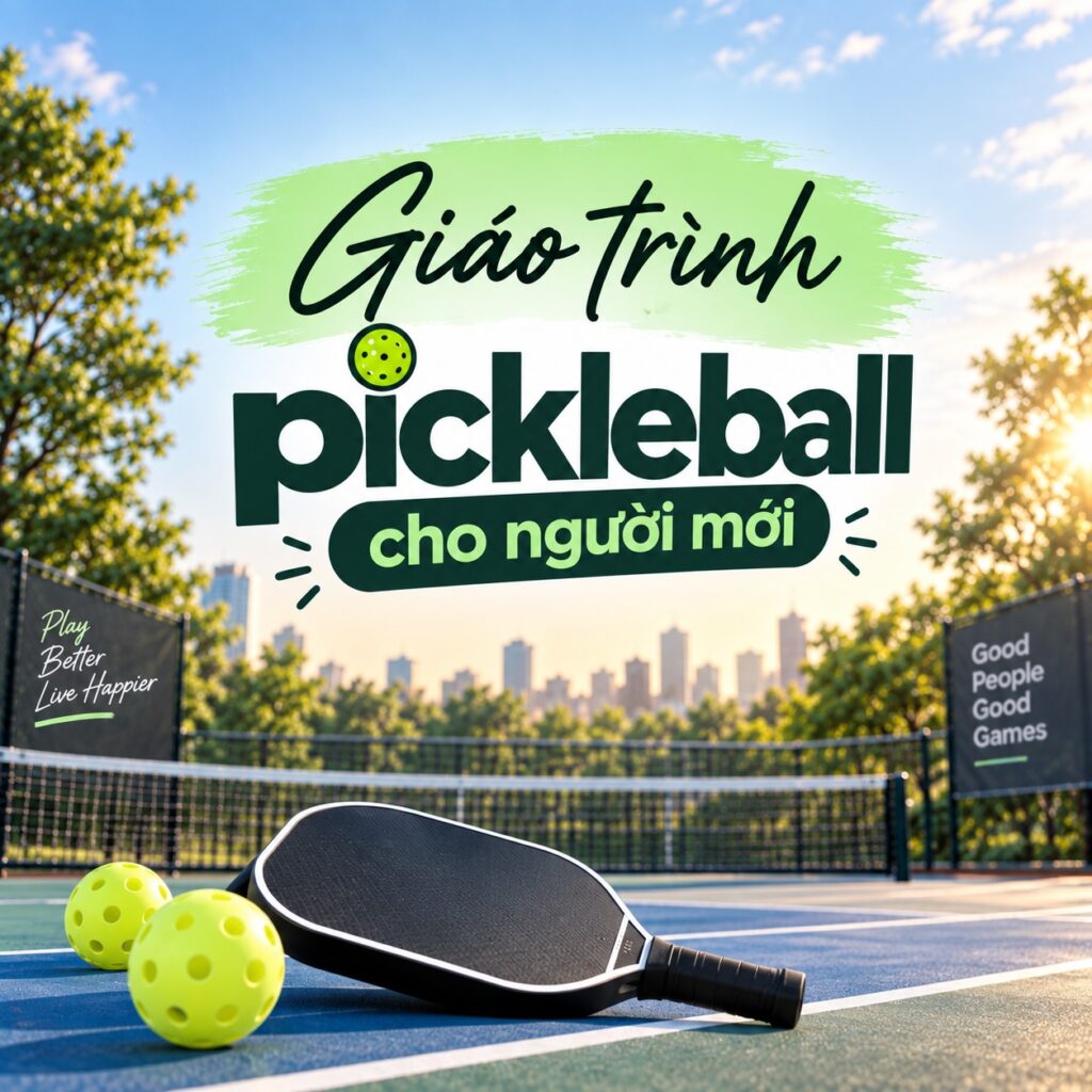 Giáo trình pickleball cho người mới bắt đầu