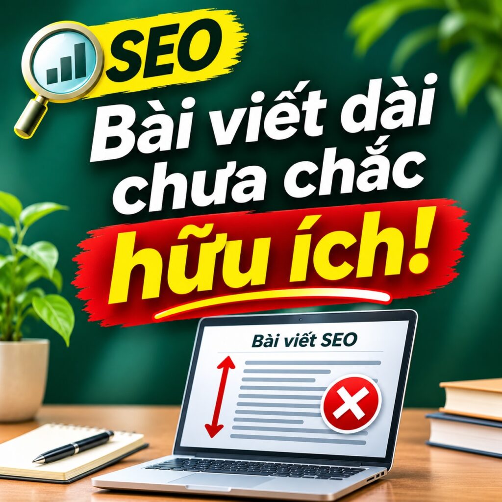 Bài viết dài chưa chắc hữu ích