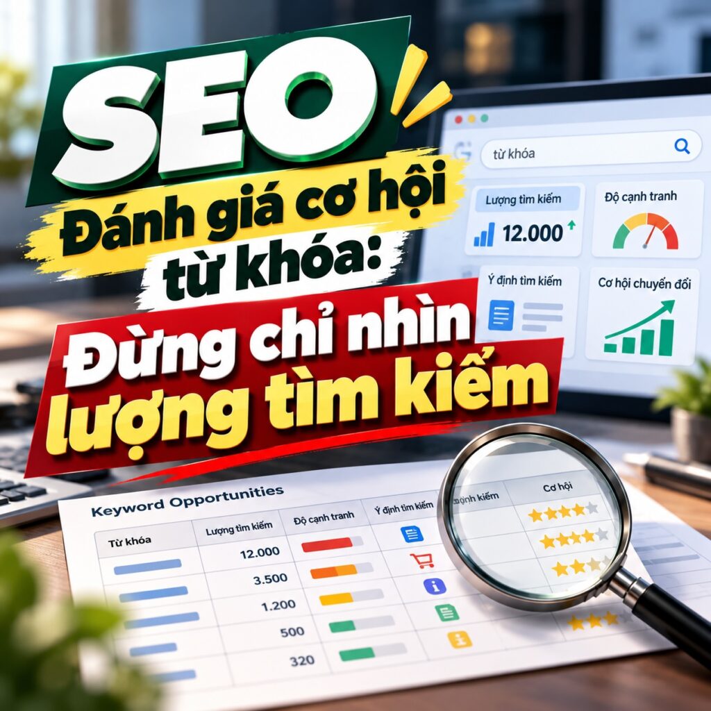 Đánh giá cơ hội từ khóa SEO copy