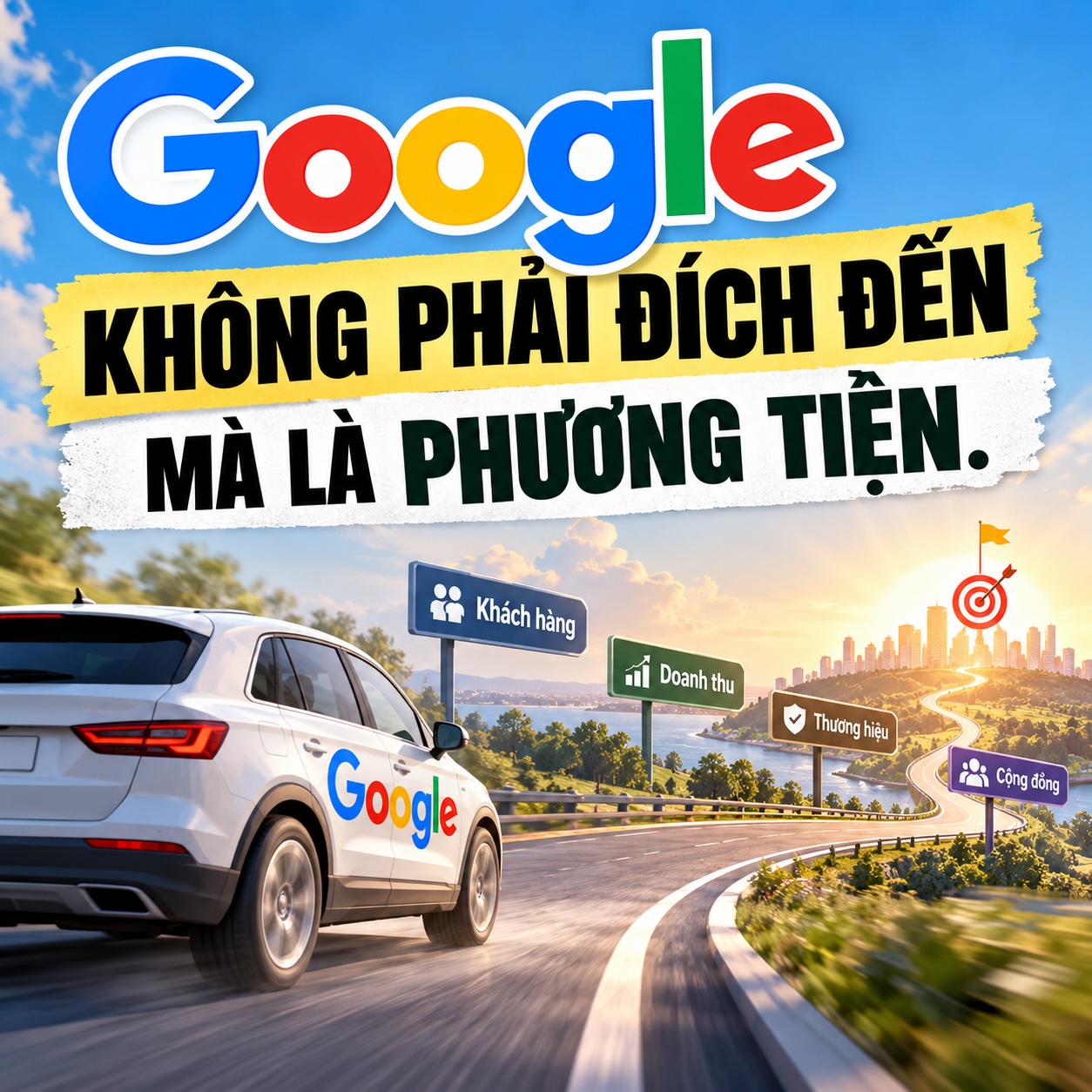 Google Phương tiện đến thành công