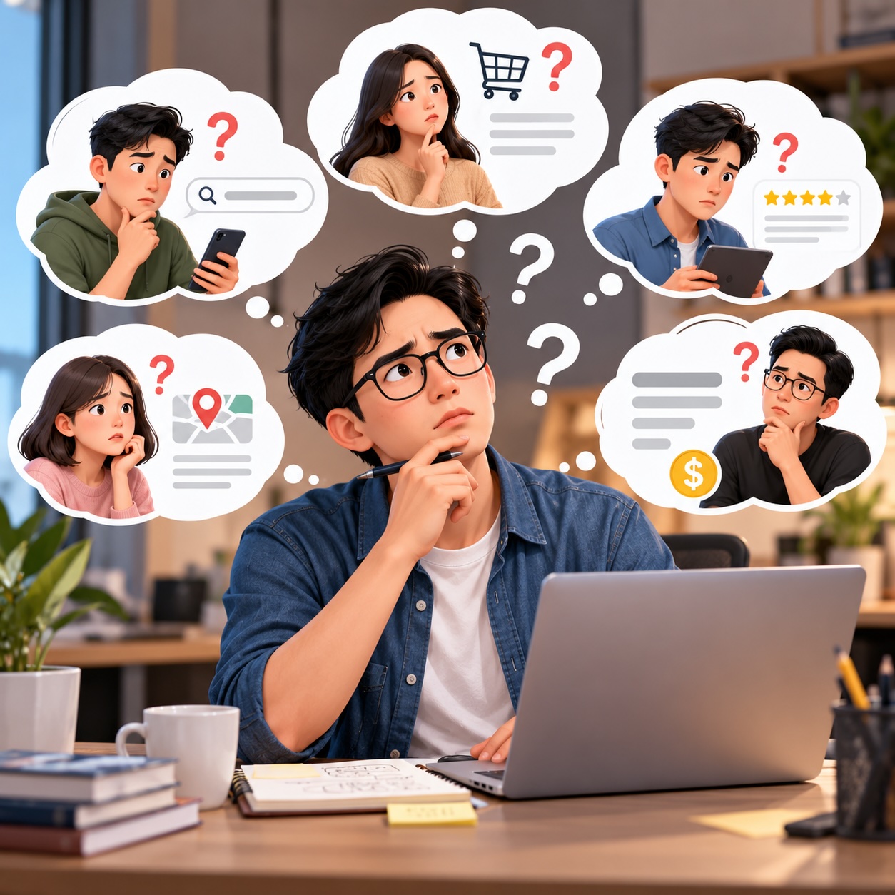 Những câu hỏi lơ lửng quanh bàn làm việc