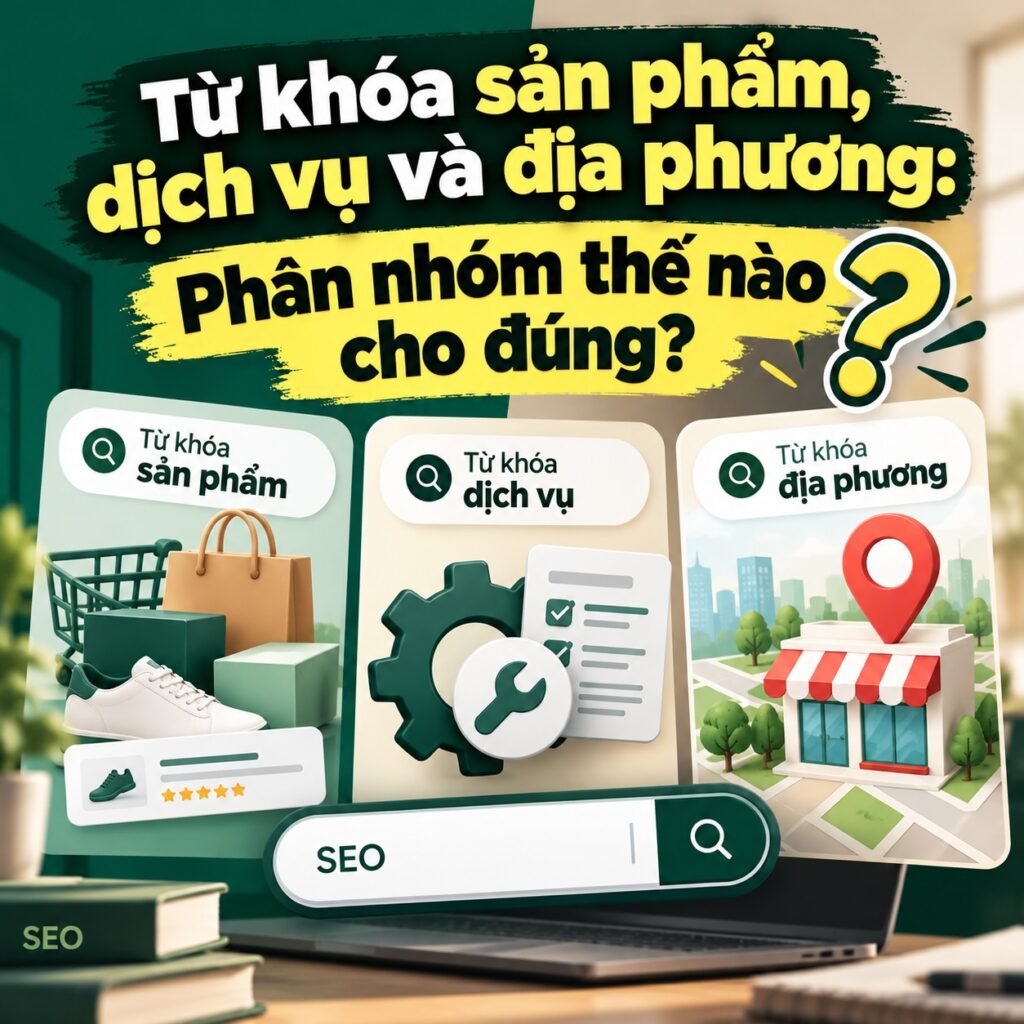 Phân nhóm từ khóa SEO chuẩn