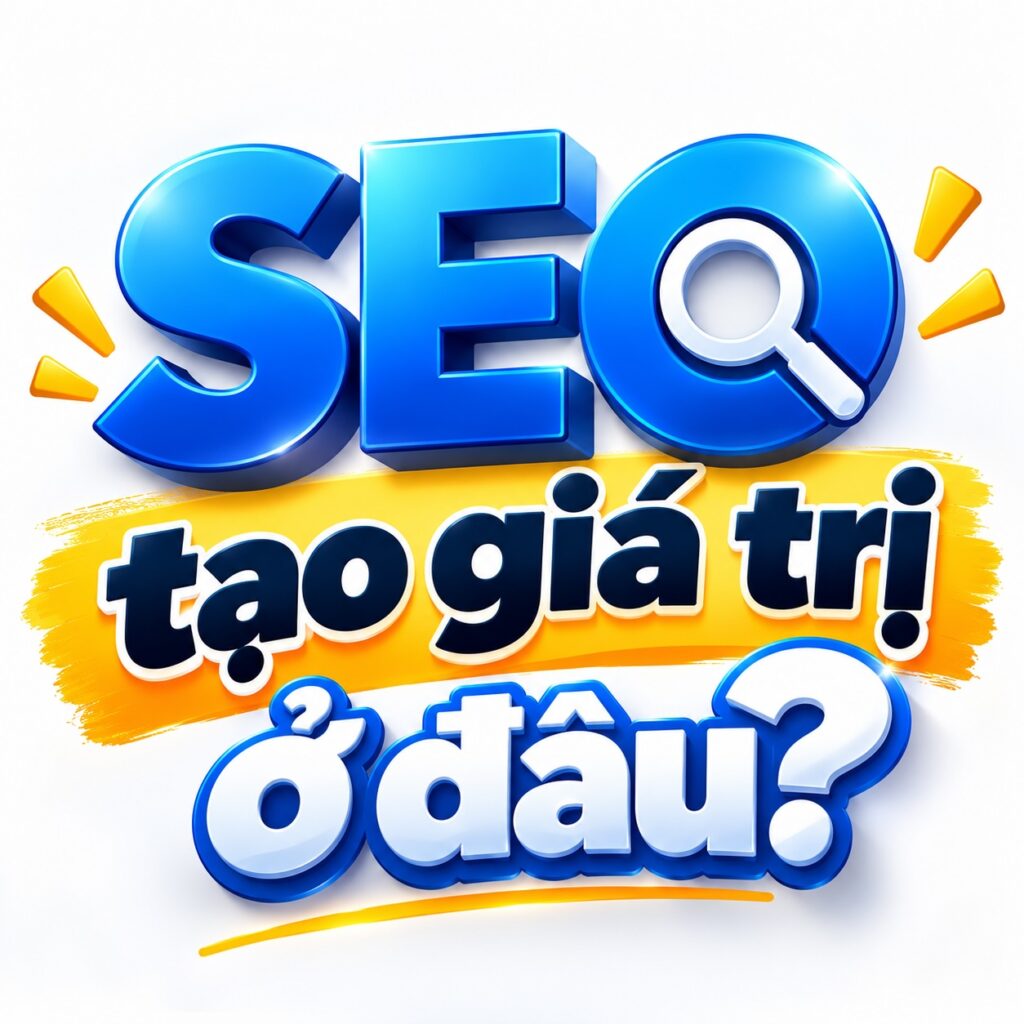 SEO tạo giá trị ở đâu