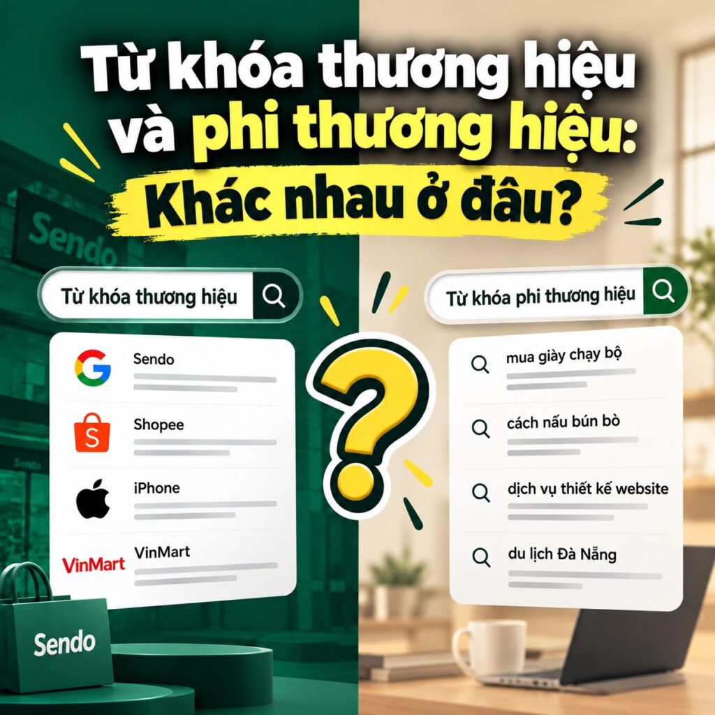 Từ khóa thương hiệu hay phi thương hiệu